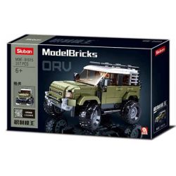 SLUBAN M38-B1015 B1015 1015 M38B1015 38-B1015 non  ÔNG VUA SẢN XUẤT PHẨM XE ĐỊA HÌNH ORV LAND ROVER bộ đồ chơi xếp lắp ráp ghép mô hình Racers Đua Tốc Độ 317 khối