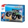 SLUBAN M38-B1106 B1106 1106 M38B1106 38-B1106 non  XE ĐỊA HÌNH GIẢM XÓC ĐƯỢC CẢI TIẾN bộ đồ chơi xếp lắp ráp ghép mô hình City Thành Phố 155 khối