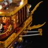 FUNWHOLE F9014 9014 non  TÀU VŨ TRỤ STEAMPUNK LIGHT CHASER bộ đồ chơi xếp lắp ráp ghép mô hình “LIGHT CATCHER”STEAMPUNK AIRSHIP 1641 khối