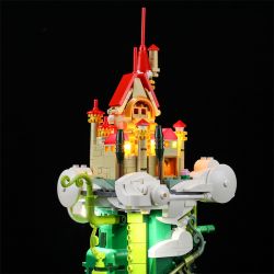 FUNWHOLE F9002 9002 non  TÒA NHÀ LÂU ĐÀI JACK VÀ CÂY ĐẬU THẦN bộ đồ chơi xếp lắp ráp ghép mô hình 1248 khối