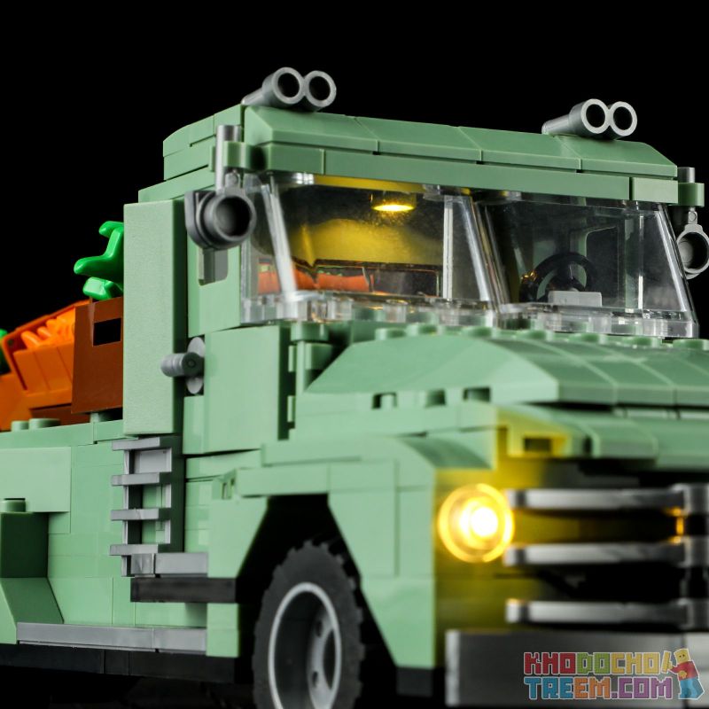 FUNWHOLE F9016 9016 non  XE TẢI NÔNG TRẠI bộ đồ chơi xếp lắp ráp ghép mô hình Creator THE FARM TRUCK Sáng Tạo 499 khối