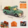 FUNWHOLE F9016 9016 non  XE TẢI NÔNG TRẠI bộ đồ chơi xếp lắp ráp ghép mô hình Creator THE FARM TRUCK Sáng Tạo 499 khối