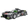 REOBRIX 11031 non  PEUGEOT 9X8 24 GIỜ CỦA SIÊU XE HYBRID LE MANS tỷ lệ 1:12 bộ đồ chơi xếp lắp ráp ghép mô hình Creator Sáng Tạo 1338 khối