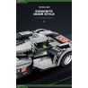 REOBRIX 11031 non  PEUGEOT 9X8 24 GIỜ CỦA SIÊU XE HYBRID LE MANS tỷ lệ 1:12 bộ đồ chơi xếp lắp ráp ghép mô hình Creator Sáng Tạo 1338 khối