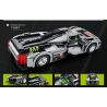 REOBRIX 11031 non  PEUGEOT 9X8 24 GIỜ CỦA SIÊU XE HYBRID LE MANS tỷ lệ 1:12 bộ đồ chơi xếp lắp ráp ghép mô hình Creator Sáng Tạo 1338 khối