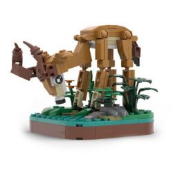 WANGE LIGAO DR.LUCK 1616 non  QUÁI THÚ TUYỆT VỜI ORYX bộ đồ chơi xếp lắp ráp ghép mô hình Creator Sáng Tạo 130 khối