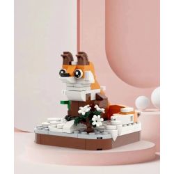 WANGE LIGAO DR.LUCK 1615 non  QUÁI THÚ TUYỆT VỜI CÁO bộ đồ chơi xếp lắp ráp ghép mô hình Creator Sáng Tạo 142 khối