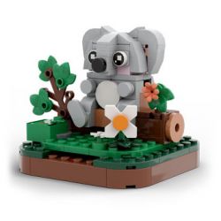 WANGE LIGAO DR.LUCK 1614 non  QUÁI THÚ TUYỆT VỜI KOALA bộ đồ chơi xếp lắp ráp ghép mô hình Creator Sáng Tạo 117 khối