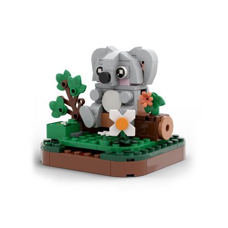 WANGE LIGAO DR.LUCK 1614 non  QUÁI THÚ TUYỆT VỜI KOALA bộ đồ chơi xếp lắp ráp ghép mô hình Creator Sáng Tạo 117 khối