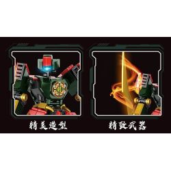 FORANGE FC1514 1514 non  VÔ CỰC CƠ KHÍ QUAN VŨ HÀNH TRÌNH VỀ PHƯƠNG TÂY GIÁP bộ đồ chơi xếp lắp ráp ghép mô hình INFINITE MECH 238 khối