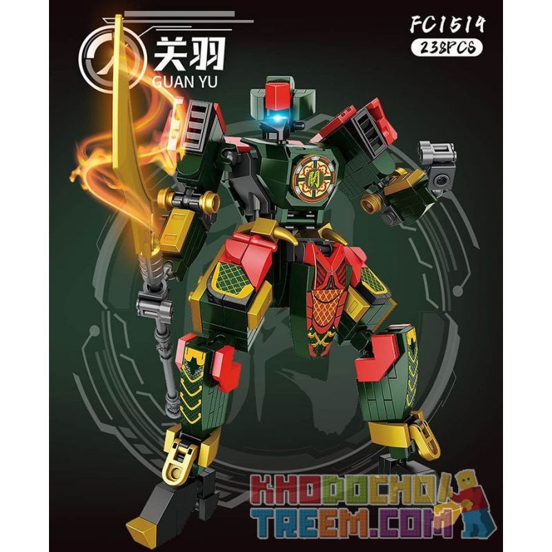FORANGE FC1514 1514 non  VÔ CỰC CƠ KHÍ QUAN VŨ HÀNH TRÌNH VỀ PHƯƠNG TÂY GIÁP bộ đồ chơi xếp lắp ráp ghép mô hình INFINITE MECH 238 khối