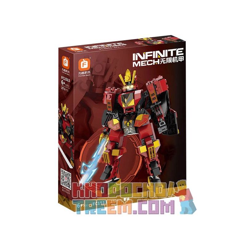 FORANGE FC1513 1513 non  INFINITE MECHA TÀO THÁO TÂY DU CƠ KHÍ bộ đồ chơi xếp lắp ráp ghép mô hình 271 khối