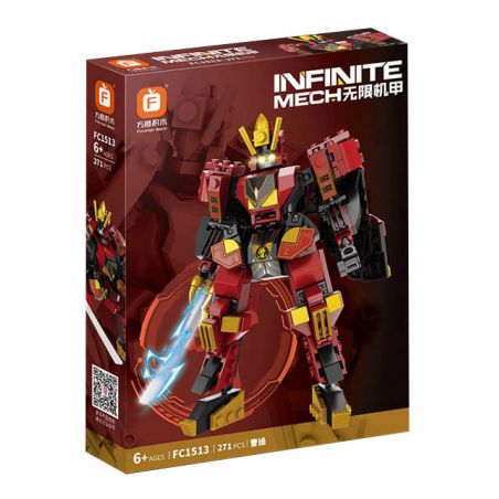 FORANGE FC1513 1513 non  INFINITE MECHA TÀO THÁO TÂY DU CƠ KHÍ bộ đồ chơi xếp lắp ráp ghép mô hình 271 khối