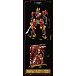 FORANGE FC1513 1513 non  INFINITE MECHA TÀO THÁO TÂY DU CƠ KHÍ bộ đồ chơi xếp lắp ráp ghép mô hình 271 khối FORANGE FC1513 1513 non  INFINITE MECHA TÀO THÁO TÂY DU CƠ KHÍ bộ đồ chơi xếp lắp ráp ghép mô hình 271 khối