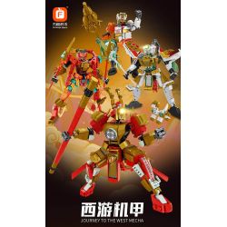 FORANGE FC1512 1512 non  INFINITE MECHA KHỈ VƯƠNG DU HÀNH VỀ MIỀN TÂY bộ đồ chơi xếp lắp ráp ghép mô hình 277 khối
