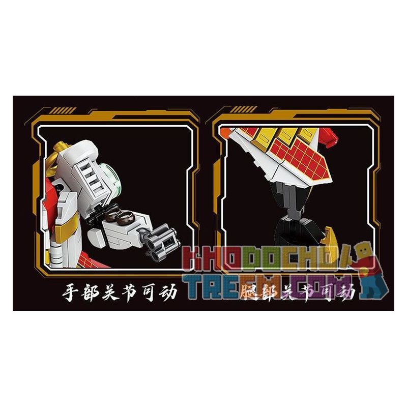 FORANGE FC1511 1511 non  INFINITE MECHA ĐƯỜNG TĂNG HÀNH TRÌNH VỀ MIỀN TÂY bộ đồ chơi xếp lắp ráp ghép mô hình 297 khối