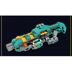 Kazi KY88030 88030 non  8 LOẠI SÚNG CẦM TAY TRONG TƯƠNG LAI PHÁO HẠT RUNG MÁY TẠO MÀU ĐỎ TIỂU LIÊN NĂNG LƯỢNG NHẸ LỰU CAO NỔ MÌN N2 TRƯỜNG CHÙM TỬ KÉP LASER XOẮN ỐC bộ đồ chơi xếp lắp ráp ghép mô hình FUTURE FIREARMS 837 khối