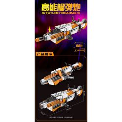 Kazi KY88030 88030 non  8 LOẠI SÚNG CẦM TAY TRONG TƯƠNG LAI PHÁO HẠT RUNG MÁY TẠO MÀU ĐỎ TIỂU LIÊN NĂNG LƯỢNG NHẸ LỰU CAO NỔ MÌN N2 TRƯỜNG CHÙM TỬ KÉP LASER XOẮN ỐC bộ đồ chơi xếp lắp ráp ghép mô hình FUTURE FIREARMS 837 khối