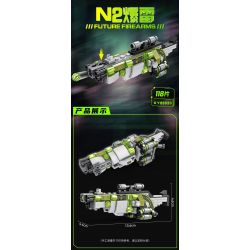 Kazi KY88030 88030 non  8 LOẠI SÚNG CẦM TAY TRONG TƯƠNG LAI PHÁO HẠT RUNG MÁY TẠO MÀU ĐỎ TIỂU LIÊN NĂNG LƯỢNG NHẸ LỰU CAO NỔ MÌN N2 TRƯỜNG CHÙM TỬ KÉP LASER XOẮN ỐC bộ đồ chơi xếp lắp ráp ghép mô hình FUTURE FIREARMS 837 khối