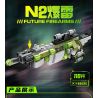 Kazi KY88030 88030 non  8 LOẠI SÚNG CẦM TAY TRONG TƯƠNG LAI PHÁO HẠT RUNG MÁY TẠO MÀU ĐỎ TIỂU LIÊN NĂNG LƯỢNG NHẸ LỰU CAO NỔ MÌN N2 TRƯỜNG CHÙM TỬ KÉP LASER XOẮN ỐC bộ đồ chơi xếp lắp ráp ghép mô hình FUTURE FIREARMS 837 khối