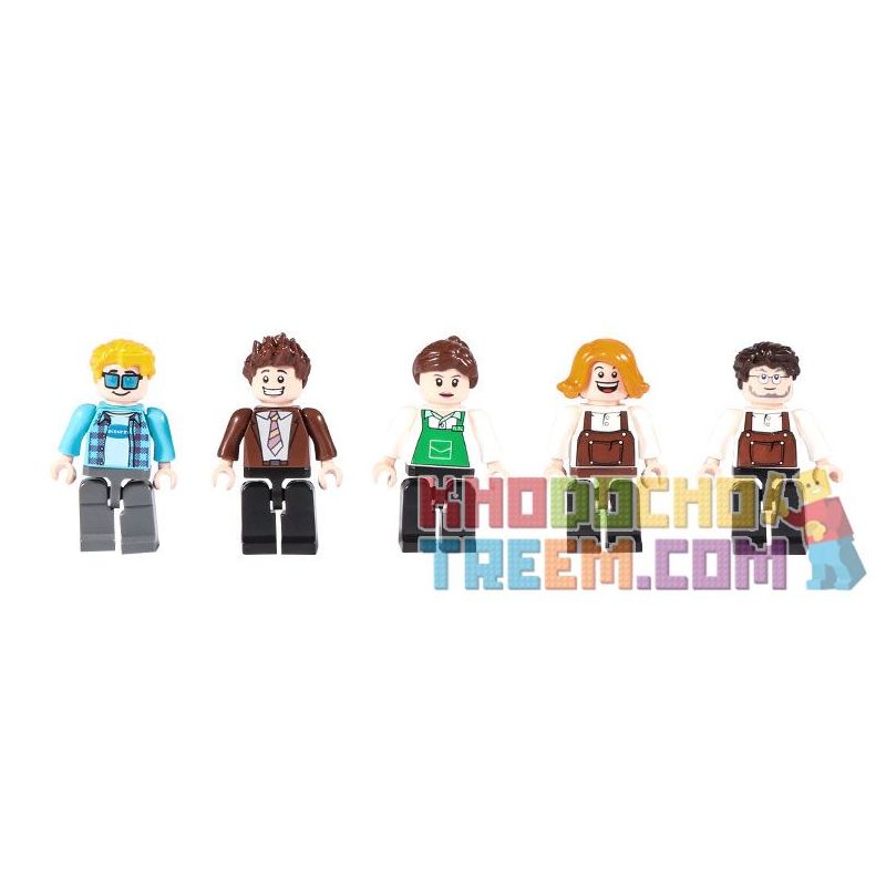 BITING CAT Q2023 2023 non  NGƯỜI BÁN HOA bộ đồ chơi xếp lắp ráp ghép mô hình Creator FLOWER SHOP Sáng Tạo 2505 khối