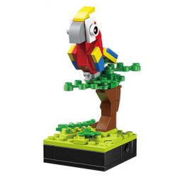 CAYI KY033 KY034 KY035 KY036 KY037 KY038 KY039 KY030 KY031 KY032 non  10 LOÀI ĐỘNG VẬT GẤU TRÚC VẸT VOI HƯƠU SAO SƯ TỬ CAO CỔ HỒNG HẠC YAK RÙA CHIM CÁNH CỤT bộ đồ chơi xếp lắp ráp ghép mô hình 600 khối