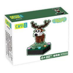 CAYI KY033 KY034 KY035 KY036 KY037 KY038 KY039 KY030 KY031 KY032 non  10 LOÀI ĐỘNG VẬT GẤU TRÚC VẸT VOI HƯƠU SAO SƯ TỬ CAO CỔ HỒNG HẠC YAK RÙA CHIM CÁNH CỤT bộ đồ chơi xếp lắp ráp ghép mô hình 600 khối