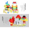 HYSTOYS HONGYUANSHENG AOLEDUOTOYS HG-1660B 1660B HG1660B Xếp hình kiểu    Creative Bucket Thiên đường Học Tập 123 khối