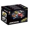 JIQILE 47002 non  XE ĐUA 4 LOẠI VÀNG TRẮNG CAM ĐỎ bộ đồ chơi xếp lắp ráp ghép mô hình  RACING Kỹ Thuật Công Nghệ Cao Mô Hình Phương Tiện 742 khối