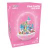 MOYU BLOCK MY92102 92102 non  VIÊN NANG LÂU ĐÀI MÀU HỒNG bộ đồ chơi xếp lắp ráp ghép mô hình Girl PINK CASTLE Con Gái 1169 khối