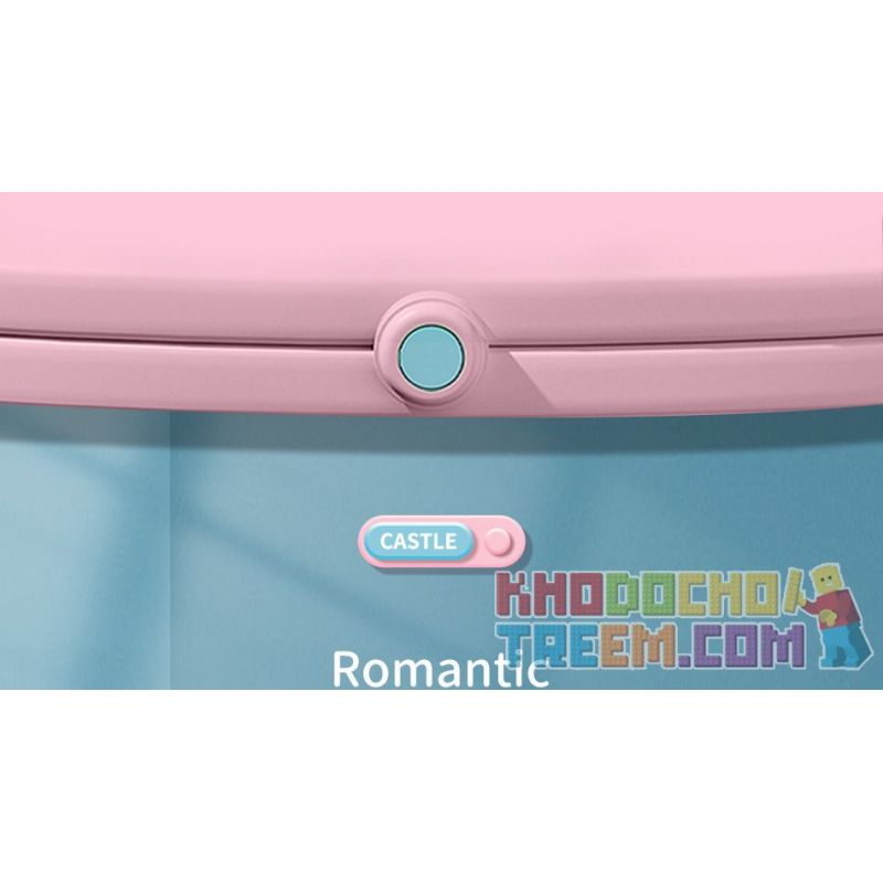 MOYU BLOCK MY92101 92101 non  VIÊN NANG LÂU ĐÀI BĂNG bộ đồ chơi xếp lắp ráp ghép mô hình Girl ICE CASTLE Con Gái 1610 khối