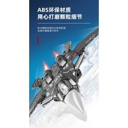 SEMBO 202192 non  MỘT QUỐC GIA HÙNG MẠNH THẾ HỆ TIẾP THEO CỦA MÁY BAY CHIẾN ĐẤU ĐA NĂNG HOẠT ĐỘNG TRÊN TÀU SÂN bộ đồ chơi xếp lắp ráp ghép mô hình Military Army Quân Sự Bộ Đội 960 khối