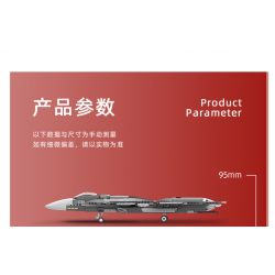 SEMBO 202192 non  MỘT QUỐC GIA HÙNG MẠNH THẾ HỆ TIẾP THEO CỦA MÁY BAY CHIẾN ĐẤU ĐA NĂNG HOẠT ĐỘNG TRÊN TÀU SÂN bộ đồ chơi xếp lắp ráp ghép mô hình Military Army Quân Sự Bộ Đội 960 khối