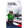 SEMBO 202191 non  VINH QUANG CỦA CƯỜNG QUỐC TIÊM KÍCH TRÊN TÀU SÂN BAY J-35 bộ đồ chơi xếp lắp ráp ghép mô hình Military Army Quân Sự Bộ Đội 1109 khối