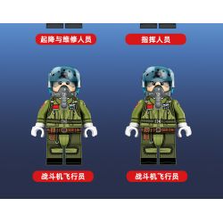 SEMBO 202191 non  VINH QUANG CỦA CƯỜNG QUỐC TIÊM KÍCH TRÊN TÀU SÂN BAY J-35 bộ đồ chơi xếp lắp ráp ghép mô hình Military Army Quân Sự Bộ Đội 1109 khối