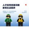 SEMBO 202191 non  VINH QUANG CỦA CƯỜNG QUỐC TIÊM KÍCH TRÊN TÀU SÂN BAY J-35 bộ đồ chơi xếp lắp ráp ghép mô hình Military Army Quân Sự Bộ Đội 1109 khối
