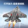 SEMBO 202191 non  VINH QUANG CỦA CƯỜNG QUỐC TIÊM KÍCH TRÊN TÀU SÂN BAY J-35 bộ đồ chơi xếp lắp ráp ghép mô hình Military Army Quân Sự Bộ Đội 1109 khối