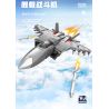 SEMBO 202191 non  VINH QUANG CỦA CƯỜNG QUỐC TIÊM KÍCH TRÊN TÀU SÂN BAY J-35 bộ đồ chơi xếp lắp ráp ghép mô hình Military Army Quân Sự Bộ Đội 1109 khối