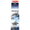 SEMBO 202191 non  VINH QUANG CỦA CƯỜNG QUỐC TIÊM KÍCH TRÊN TÀU SÂN BAY J-35 bộ đồ chơi xếp lắp ráp ghép mô hình Military Army Quân Sự Bộ Đội 1109 khối