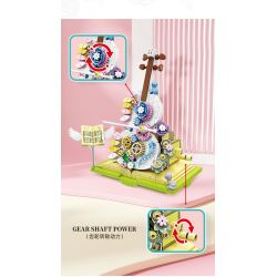 UNITED IMAGINE 1922B non  GIẤC MƠ VIOLON bộ đồ chơi xếp lắp ráp ghép mô hình VIOLIN BOOK 410 khối