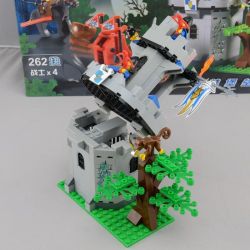 QMAN ENLIGHTEN KEEPPLEY 1019 non  TẤN CÔNG PHÁO ĐÀI TRONG RỪNG bộ đồ chơi xếp lắp ráp ghép mô hình Medieval Castle CASTLE KNIGHTS Chiến Tranh Trung Cổ 262 khối QMAN ENLIGHTEN KEEPPLEY 1019 non  TẤN CÔNG PHÁO ĐÀI TRONG RỪNG bộ đồ chơi xếp lắp ráp ghép mô hình Medieval Castle CASTLE KNIGHTS Chiến Tranh Trung Cổ 262 khối