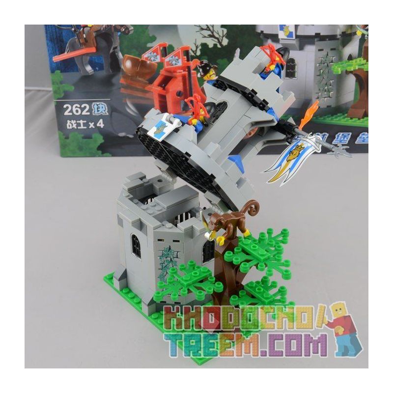 QMAN ENLIGHTEN KEEPPLEY 1019 non  TẤN CÔNG PHÁO ĐÀI TRONG RỪNG bộ đồ chơi xếp lắp ráp ghép mô hình Medieval Castle CASTLE KNIGHTS Chiến Tranh Trung Cổ 262 khối QMAN ENLIGHTEN KEEPPLEY 1019 non  TẤN CÔNG PHÁO ĐÀI TRONG RỪNG bộ đồ chơi xếp lắp ráp ghép mô hình Medieval Castle CASTLE KNIGHTS Chiến Tranh Trung Cổ 262 khối