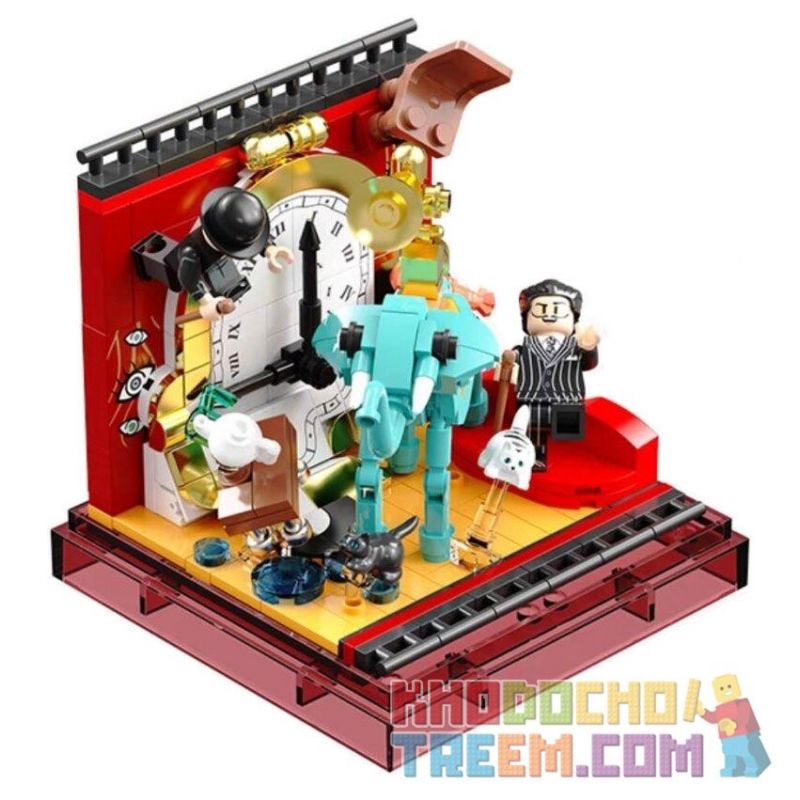 AREA-X AX0090 0090 non  NHỮNG NGHỆ SĨ VĨ ĐẠI KHOẢNH KHẮC VĨNH CỬU bộ đồ chơi xếp lắp ráp ghép mô hình INSPIRATION FROM ART TIMELESS