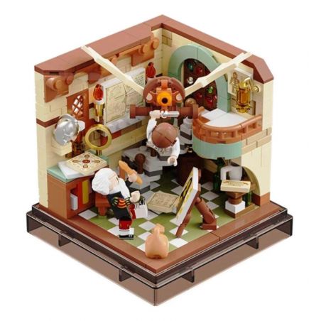 AREA-X AX0089 0089 non  NHỮNG NGHỆ SĨ VĨ ĐẠI MẬT MÃ THIÊN TÀI bộ đồ chơi xếp lắp ráp ghép mô hình INSPIRATION FROM ART GIFTED