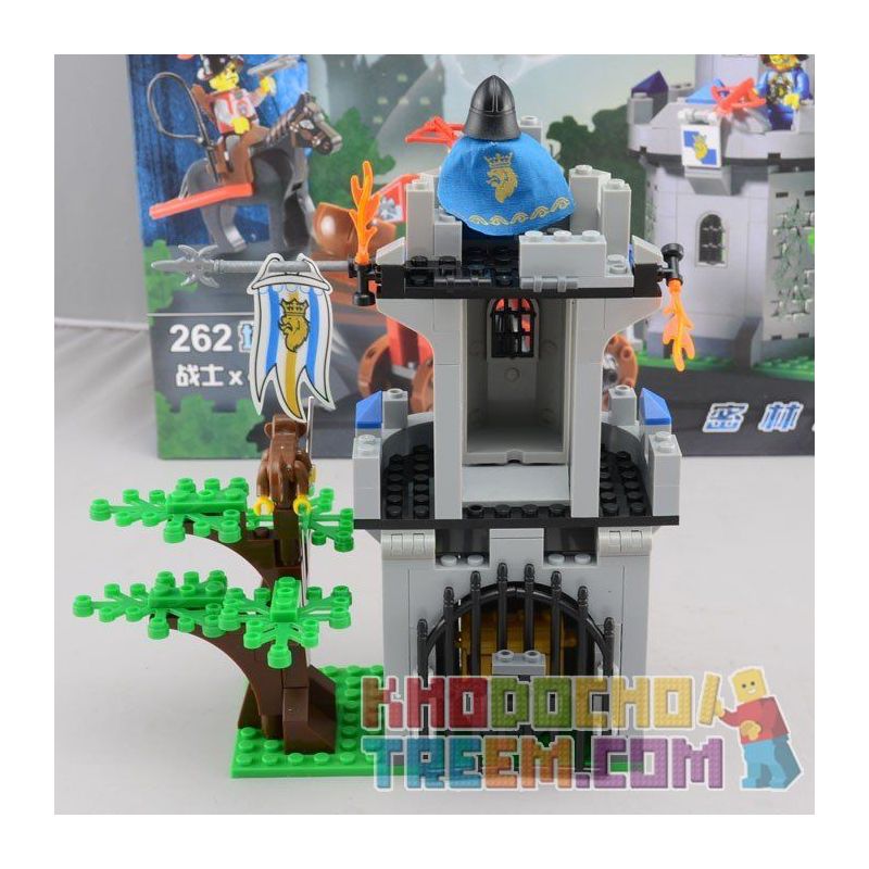 QMAN ENLIGHTEN KEEPPLEY 1019 non  TẤN CÔNG PHÁO ĐÀI TRONG RỪNG bộ đồ chơi xếp lắp ráp ghép mô hình Medieval Castle CASTLE KNIGHTS Chiến Tranh Trung Cổ 262 khối QMAN ENLIGHTEN KEEPPLEY 1019 non  TẤN CÔNG PHÁO ĐÀI TRONG RỪNG bộ đồ chơi xếp lắp ráp ghép mô hình Medieval Castle CASTLE KNIGHTS Chiến Tranh Trung Cổ 262 khối