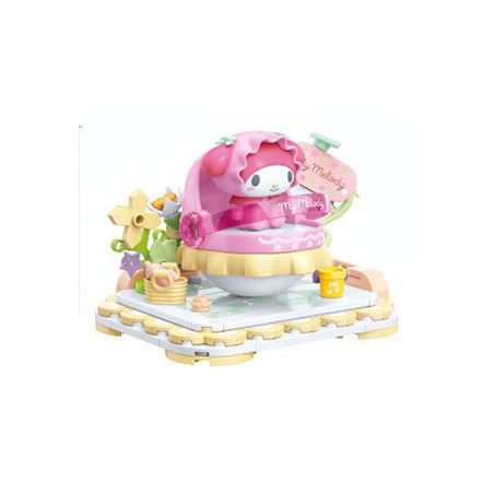 TOP TOY TC2305 2305 non  ROCKER DỄ THƯƠNG SỮA GIA ĐÌNH SANRIO NGƯỜI MẪU GIAI ĐIỆU bộ đồ chơi xếp lắp ráp ghép mô hình MY MELODY