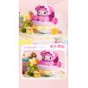 TOP TOY TC2305 2305 non  ROCKER DỄ THƯƠNG SỮA GIA ĐÌNH SANRIO NGƯỜI MẪU GIAI ĐIỆU bộ đồ chơi xếp lắp ráp ghép mô hình MY MELODY
