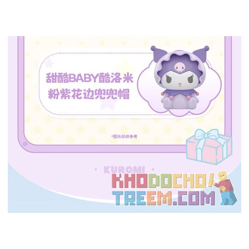 TOP TOY TC2304 2304 non  ROCKER DỄ THƯƠNG SỮA GIA ĐÌNH SANRIO NGƯỜI MẪU COOLOMI bộ đồ chơi xếp lắp ráp ghép mô hình KUROMI