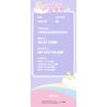 TOP TOY TC2304 2304 non  ROCKER DỄ THƯƠNG SỮA GIA ĐÌNH SANRIO NGƯỜI MẪU COOLOMI bộ đồ chơi xếp lắp ráp ghép mô hình KUROMI