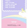 TOP TOY TC2304 2304 non  ROCKER DỄ THƯƠNG SỮA GIA ĐÌNH SANRIO NGƯỜI MẪU COOLOMI bộ đồ chơi xếp lắp ráp ghép mô hình KUROMI